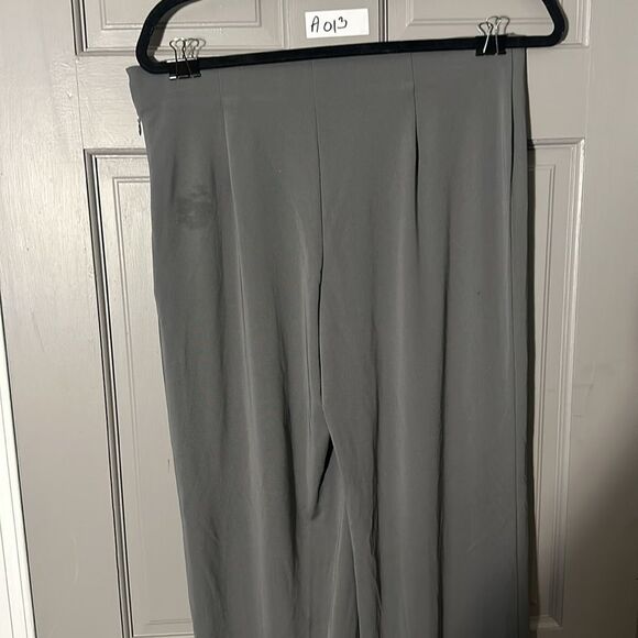 H by halston grey wide leg pant - Picture 4 of 7
